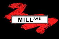 Mill Ave Sign